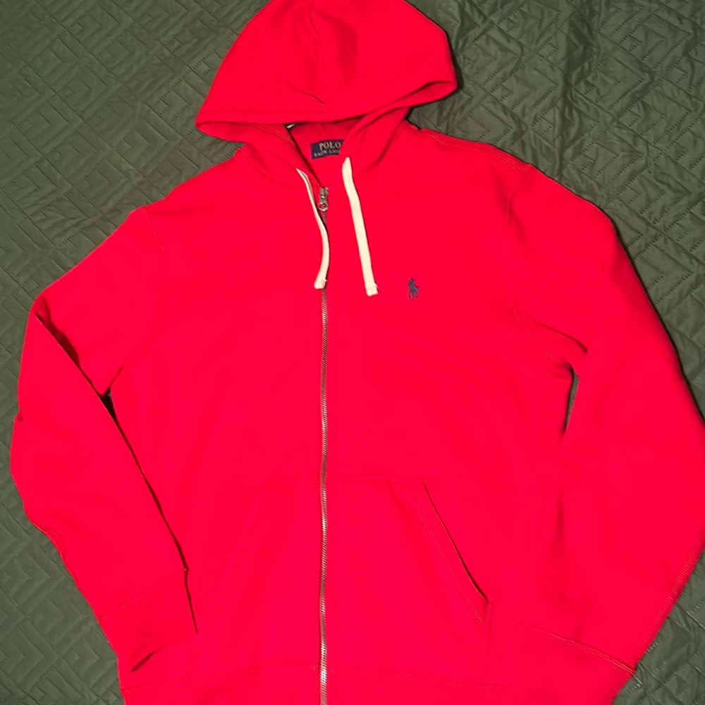 Red Polo Ralph Lauren Sweater, Only worn once